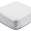 Alpes Blanc Coprimaterasso Spugna Impermeabile, Forma Lenzuolo – Dimensioni – 140 x 190-0