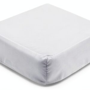 Alpes Blanc Coprimaterasso Spugna Impermeabile, Forma Lenzuolo – Dimensioni – 140 x 190-0