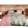 Alpes Blanc lenzuola 4 pezzi Bora 140x190 cm rosa reversibile-2