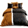 Alpes Blanc Lenzuola Reversibili 140x190 e 160x200 cm Set da Letto-1