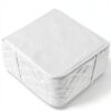 Coprimaterasso Alpes Blanc Antiacaro Spugna 140x190 Bianco-2