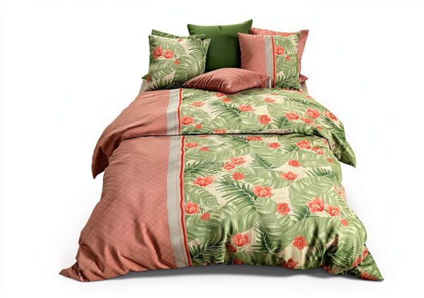 Alpes Blanc Biancheria da letto 140 x 190 cm e 160 x 200 cm (Bora, 160 x 200 cm)-1