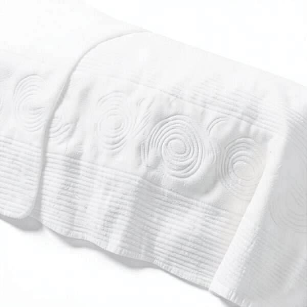 Alpes Blanc Copriletto Bianco – 2 coperti-1