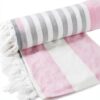 Telo mare Alpes Blanc Pestamal 100% cotone egiziano 90 x 170 cm-2