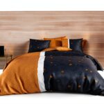 Alpes Blanc Lenzuola Reversibili 140x190 e 160x200 cm Set da Letto-0