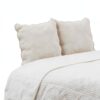 Alpes Blanc Copriletto Bianco – 2 coperti-2