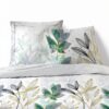 Alpes Blanc - Set di lenzuola Summer Flower 3-4 pezzi, 100% cotone-2