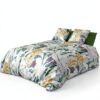 Copripiumino Alpes Blanc Zelia 240x220 cm Reversibile Cotone Biologico-0