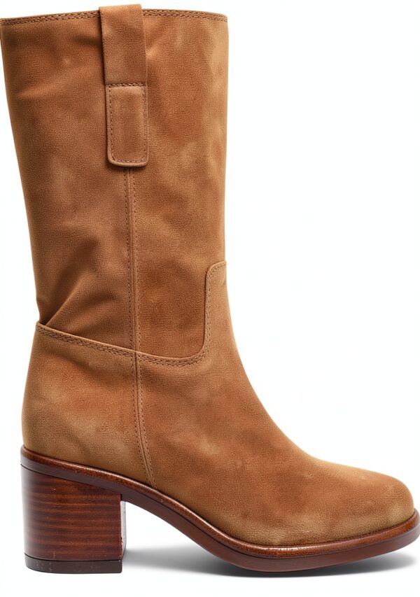 ALPE Stivali Dakota in pelle color talpa-0