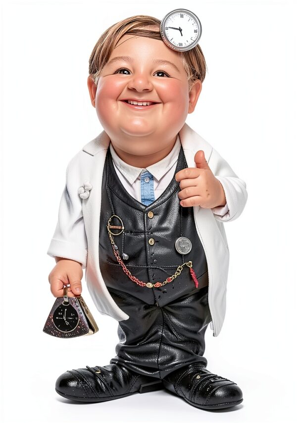 Les Alpes Caricatura di MESTIERO Medico/Dottore H. 18 CM- Collezione Funny Collezione Stratford Art. 01777041-0