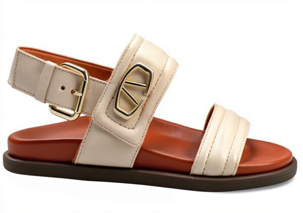 ALPE Sandali in Pelle Dorata Isabela Donna Oro-0
