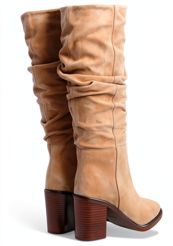 ALPE Stivali in pelle beige Camden-1