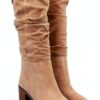 ALPE Stivali in pelle beige Camden-2