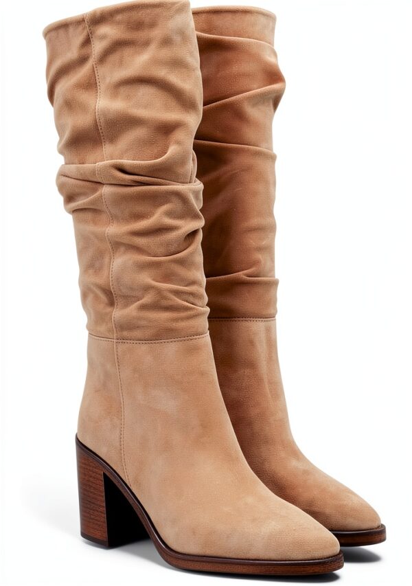 ALPE Stivali in pelle beige Camden-2