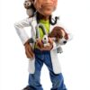 Les Alpes Figura Veterinario, 16,5cm - Statuina Figurina dipinta a mano in resina sintetica - collezione Funny World Mestieri Sanità Salute - 014 12027-0