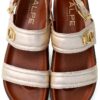 ALPE Sandali in Pelle Dorata Isabela Donna Oro-1